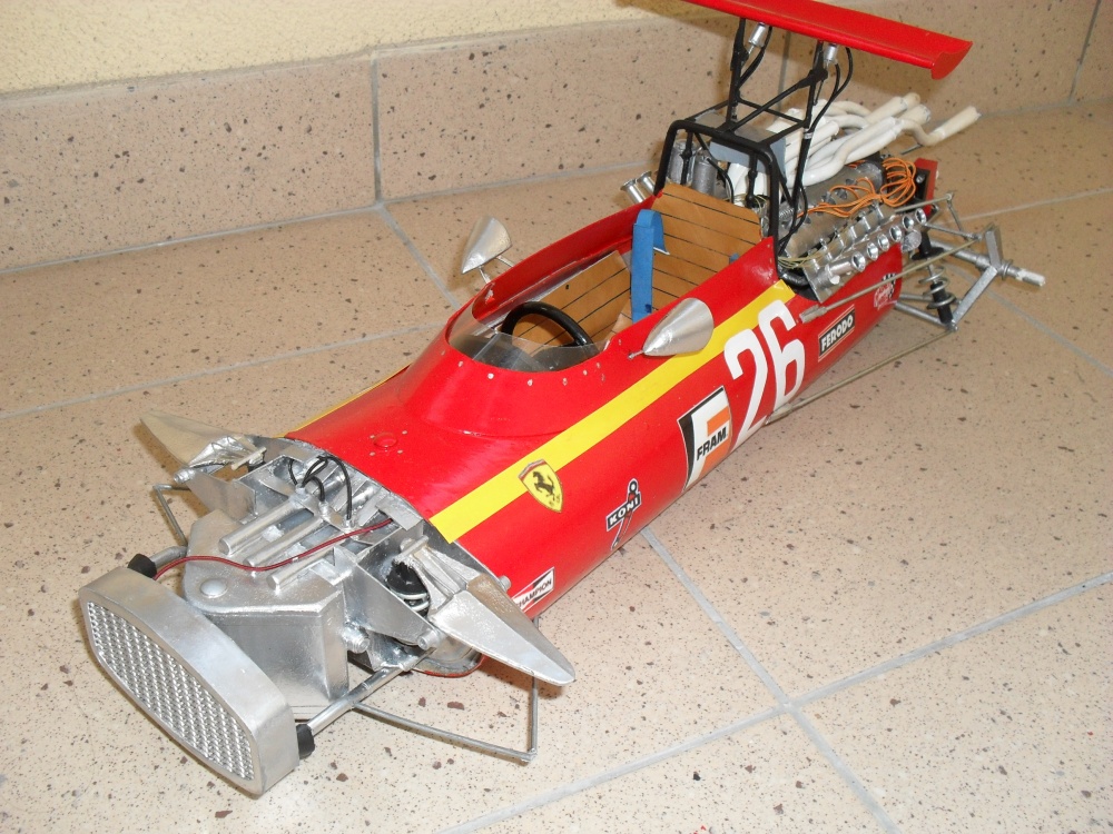 Ferrari 312 tipo 607B - Francie 1968 (Plná velikost v novém okně) Ferrari 312 tipo 607B - Francie 1968