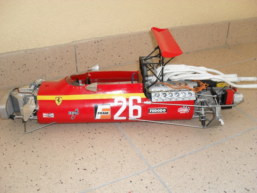 Ferrari 312 tipo 607B - Francie 1968 (Plná velikost v novém okně) Ferrari 312 tipo 607B - Francie 1968