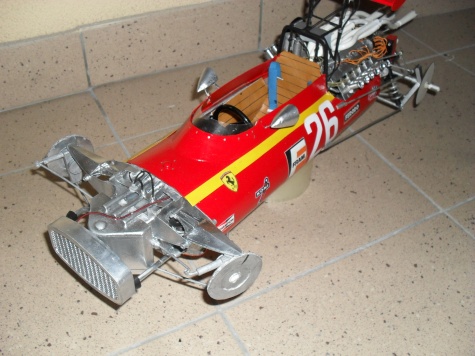 Ferrari 312 tipo 607B - Francie 1968 Ferrari 312 tipo 607B - Francie 1968