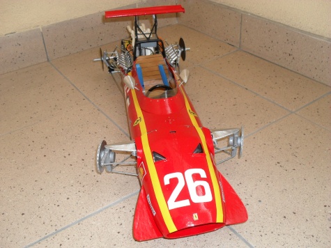 Ferrari 312 tipo 607B - Francie 1968 Ferrari 312 tipo 607B - Francie 1968