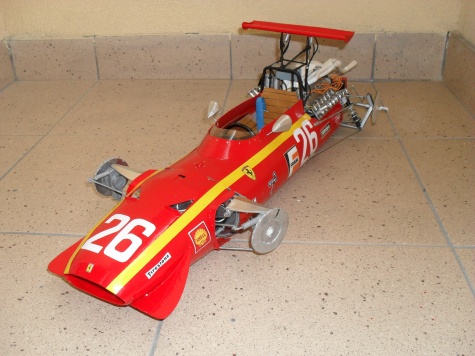 Ferrari 312 tipo 607B - Francie 1968 Ferrari 312 tipo 607B - Francie 1968