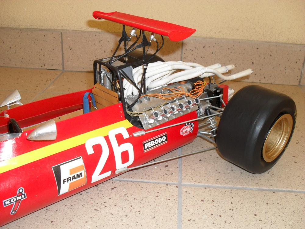 Ferrari 312 tipo 607B - Francie 1968 (Plná velikost v novém okně) Ferrari 312 tipo 607B - Francie 1968