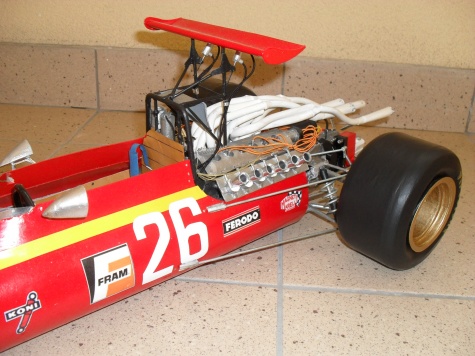 Ferrari 312 tipo 607B - Francie 1968 Ferrari 312 tipo 607B - Francie 1968