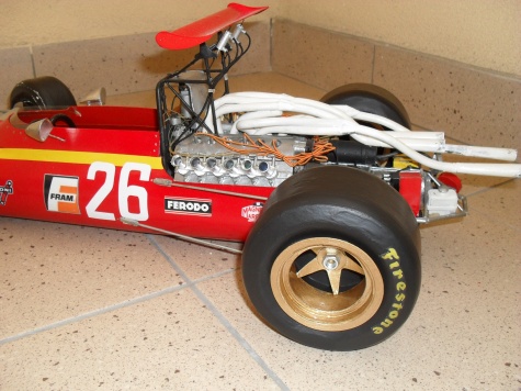Ferrari 312 tipo 607B - Francie 1968 Ferrari 312 tipo 607B - Francie 1968