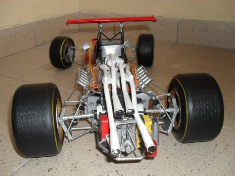 Ferrari 312 tipo 607B - Francie 1968 Ferrari 312 tipo 607B - Francie 1968