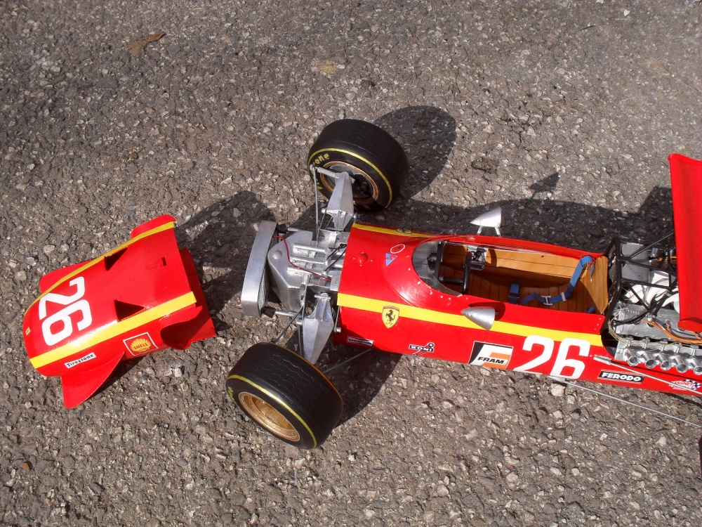 Ferrari 312 tipo 607B - Francie 1968 (Plná velikost v novém okně) Ferrari 312 tipo 607B - Francie 1968