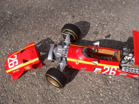 Ferrari 312 tipo 607B - Francie 1968 Ferrari 312 tipo 607B - Francie 1968