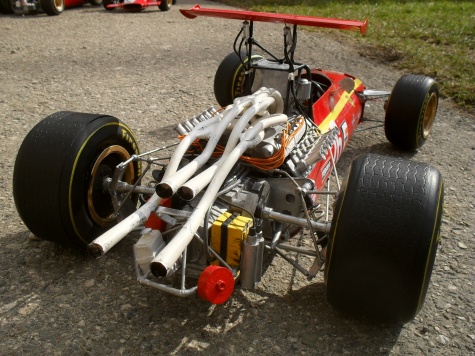 Ferrari 312 tipo 607B - Francie 1968 Ferrari 312 tipo 607B - Francie 1968