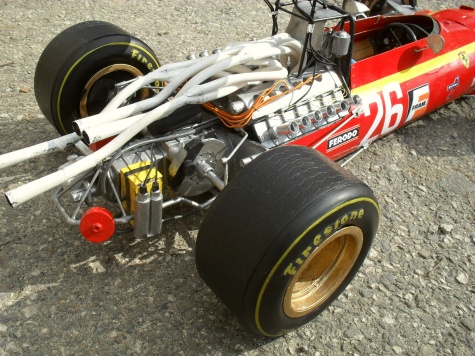Ferrari 312 tipo 607B - Francie 1968 Ferrari 312 tipo 607B - Francie 1968