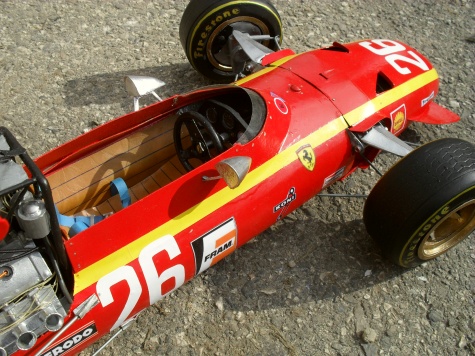 Ferrari 312 tipo 607B - Francie 1968 Ferrari 312 tipo 607B - Francie 1968