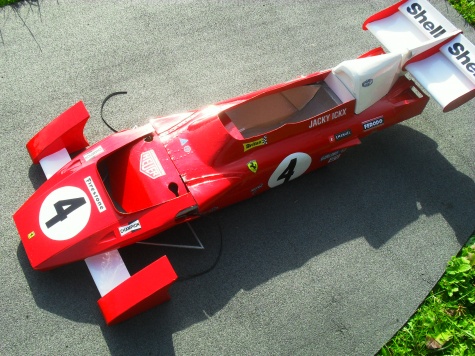 Ferrari 312 B2 vers.A Anglie 1971 Ferrari 312 B2 vers.A Anglie 1971