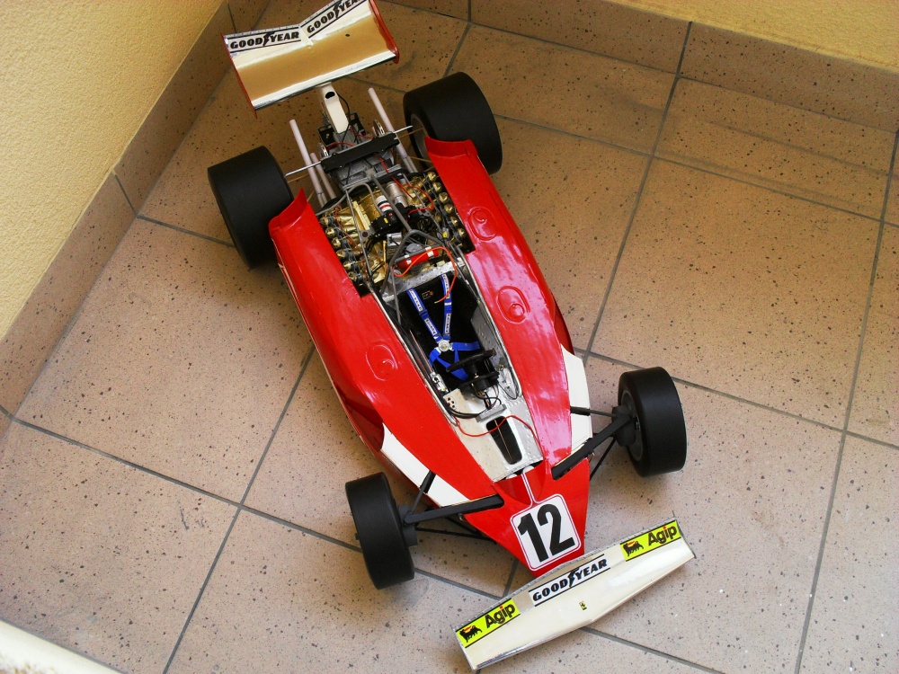 FERRARI 312 T Monako 1975 (Plná velikost v novém okně) FERRARI 312 T Monako 1975