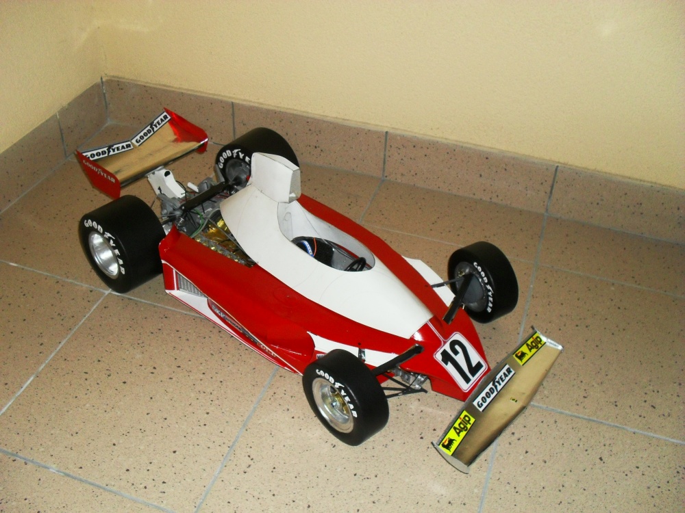 FERRARI 312 T Monako 1975 (Plná velikost v novém okně) FERRARI 312 T Monako 1975