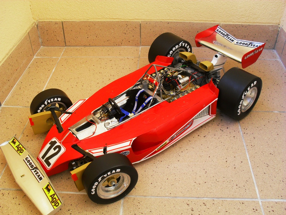 FERRARI 312 T Monako 1975 (Plná velikost v novém okně) FERRARI 312 T Monako 1975