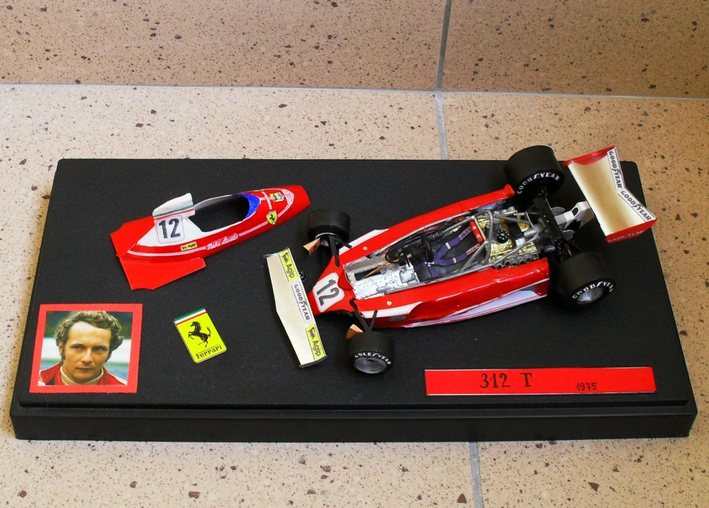 FERRARI 312 T Monako 1975 (Plná velikost v novém okně) FERRARI 312 T Monako 1975