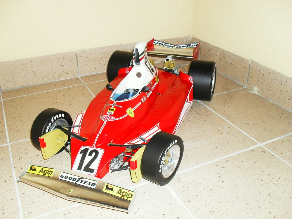 FERRARI 312 T Monako 1975 (Plná velikost v novém okně) FERRARI 312 T Monako 1975