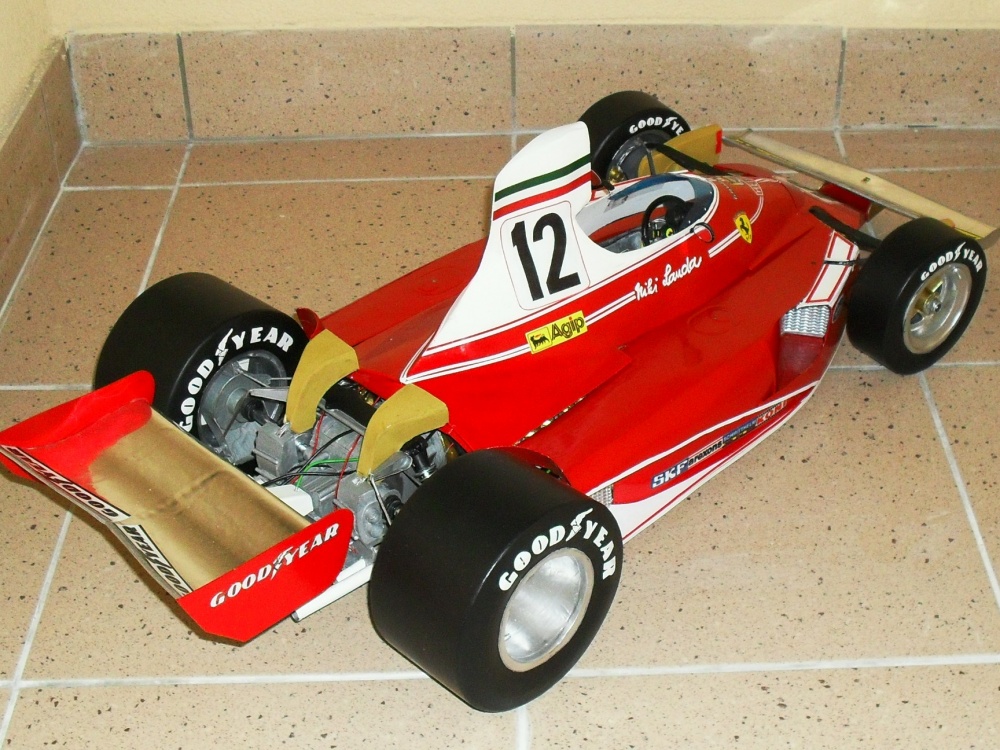 FERRARI 312 T Monako 1975 (Plná velikost v novém okně) FERRARI 312 T Monako 1975