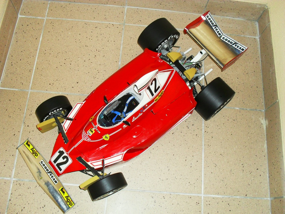 FERRARI 312 T Monako 1975 (Plná velikost v novém okně) FERRARI 312 T Monako 1975