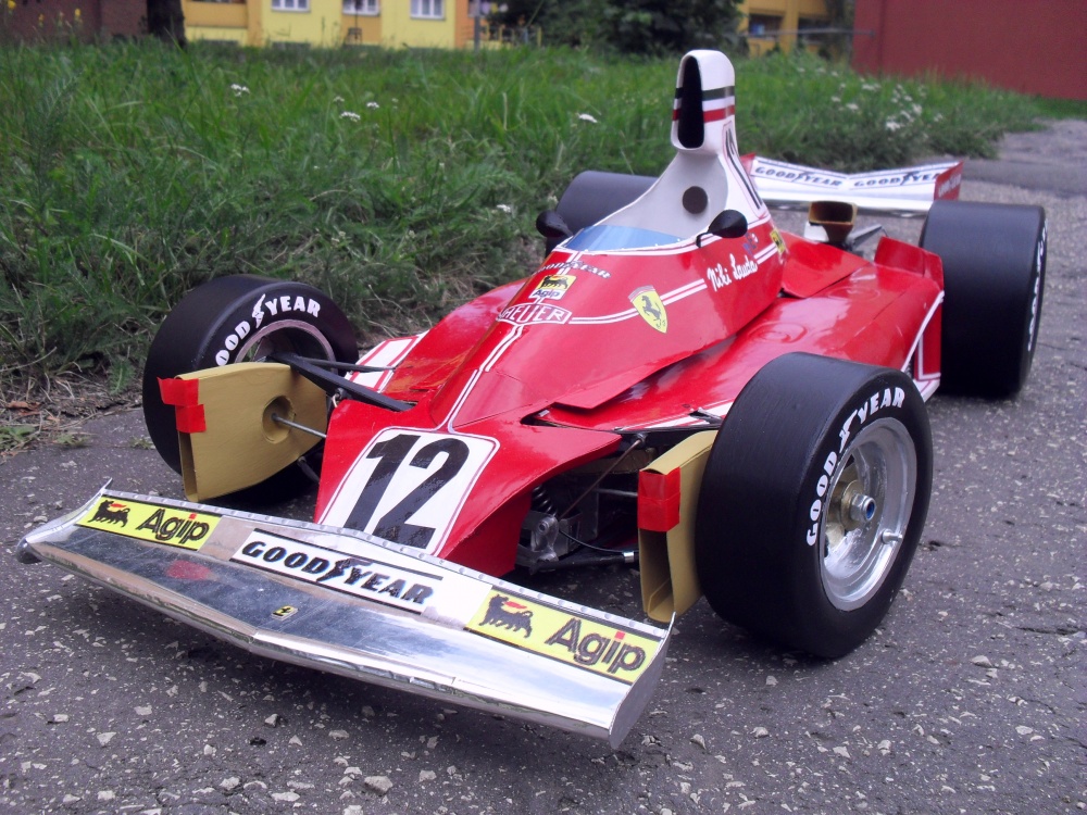 FERRARI 312 T Monako 1975 (Plná velikost v novém okně) FERRARI 312 T Monako 1975