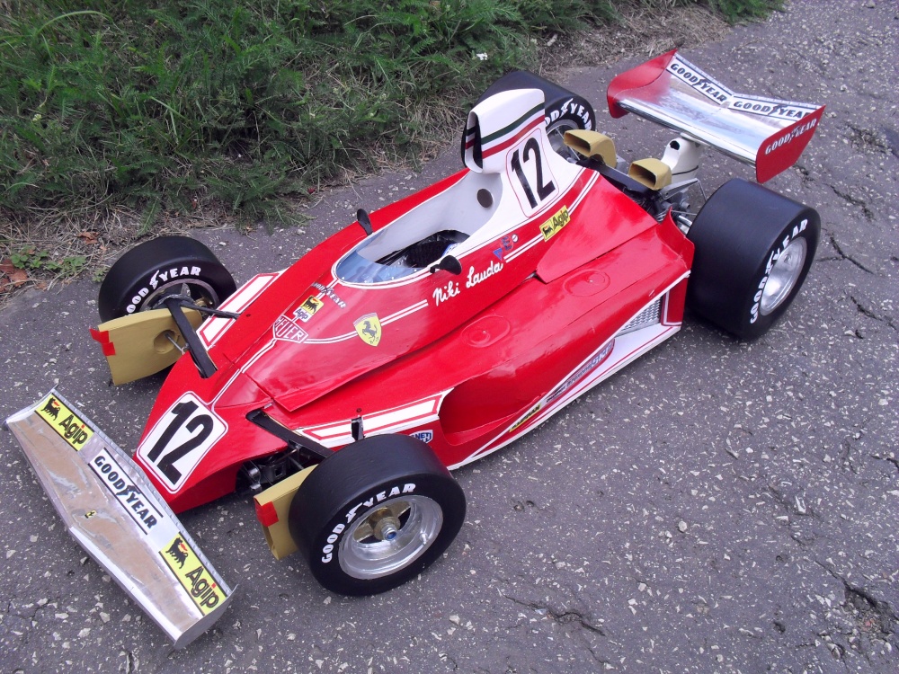 FERRARI 312 T Monako 1975 (Plná velikost v novém okně) FERRARI 312 T Monako 1975