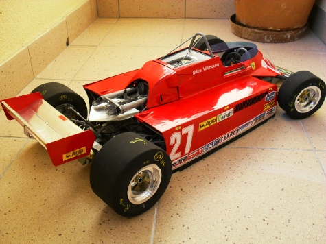 Ferrari 126 CK turbo -Monako 1981 Ferrari 126 CK turbo -Monako 1981