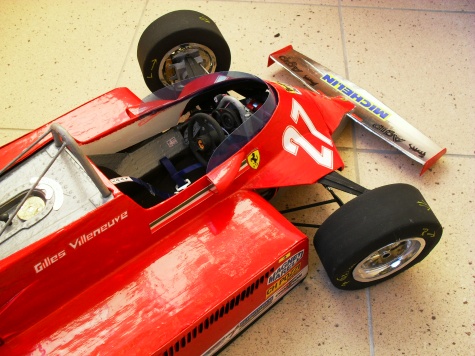 Ferrari 126 CK turbo -Monako 1981 Ferrari 126 CK turbo -Monako 1981