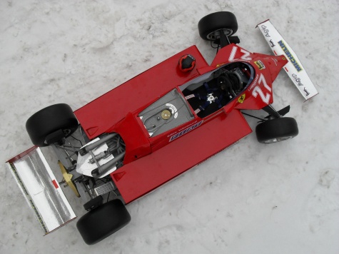 Ferrari 126 CK turbo -Monako 1981 Ferrari 126 CK turbo -Monako 1981