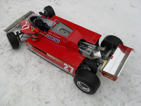 Ferrari 126 CK turbo -Monako 1981 Ferrari 126 CK turbo -Monako 1981