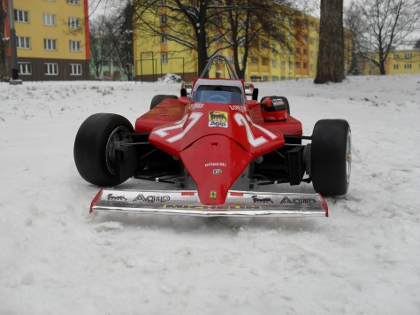 Ferrari 126 CK turbo -Monako 1981 Ferrari 126 CK turbo -Monako 1981