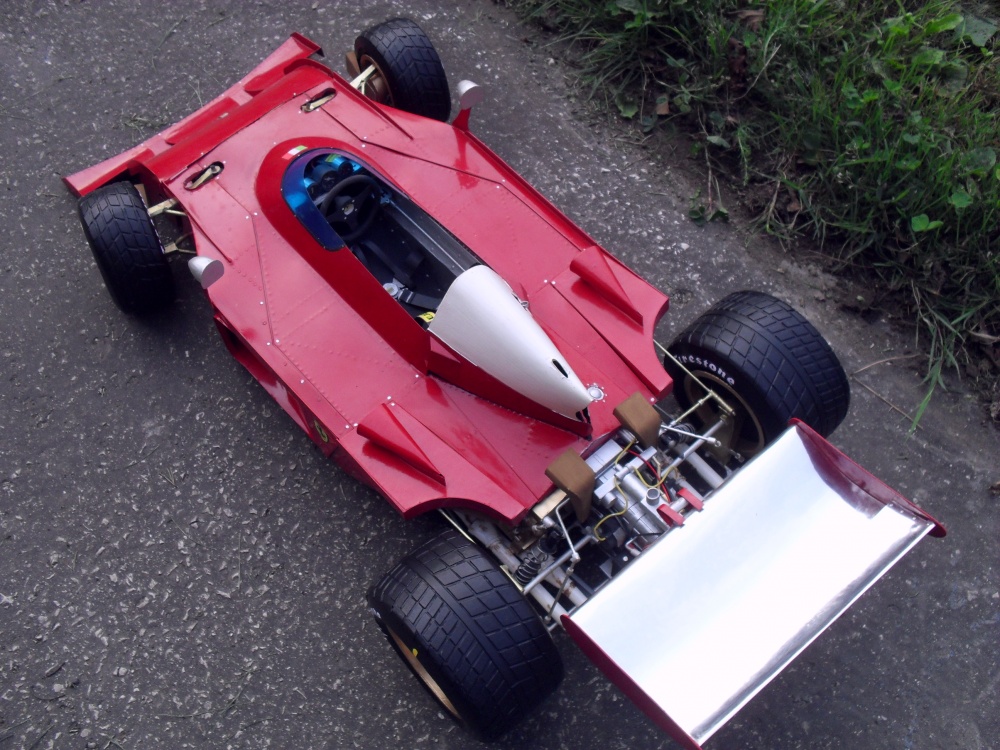 ferrari 312 B3 Spaza Neve - Test car- Modena 1972 