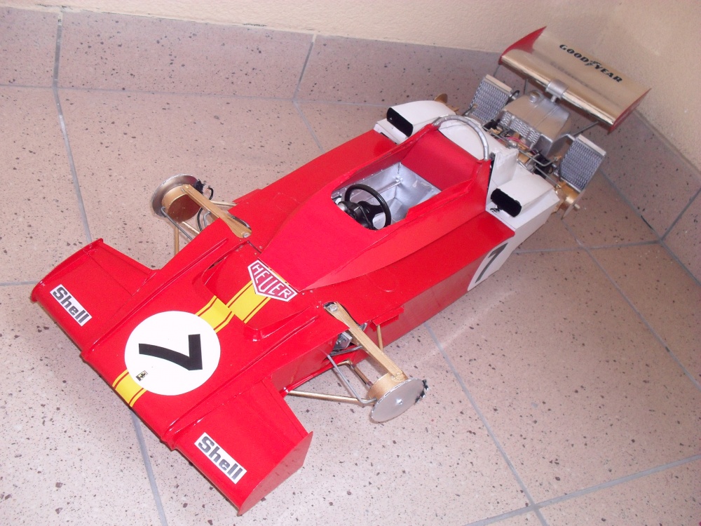 Ferrari 312 B3 vers.A GP ©panělska 1973 (Plná velikost v novém okně) Ferrari 312 B3 vers.A GP ©panělska 1973