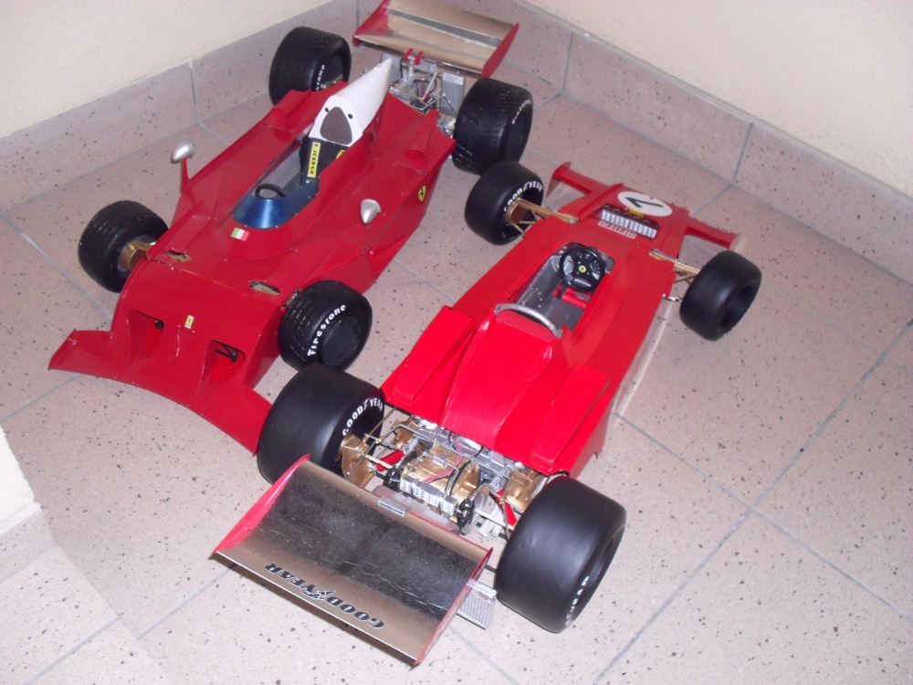 Ferrari 312 B3 vers.A GP ©panělska 1973 (Plná velikost v novém okně) Ferrari 312 B3 vers.A GP ©panělska 1973