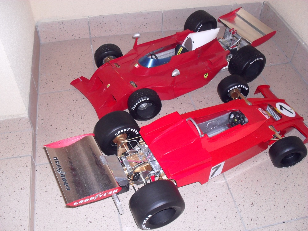 Ferrari 312 B3 vers.A GP ©panělska 1973 (Plná velikost v novém okně) Ferrari 312 B3 vers.A GP ©panělska 1973