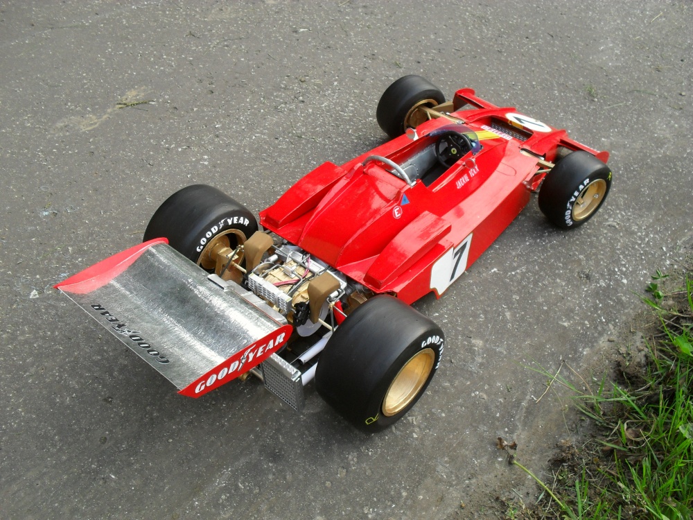 Ferrari 312 B3 vers.A GP ©panělska 1973 (Plná velikost v novém okně) Ferrari 312 B3 vers.A GP ©panělska 1973