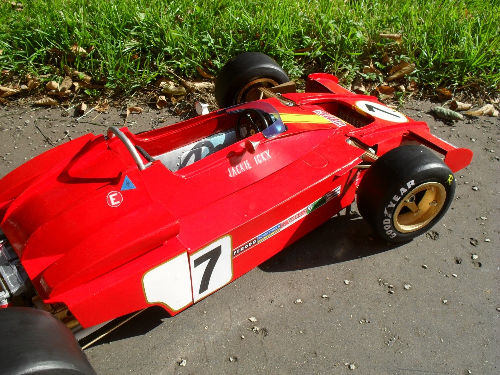 Ferrari 312 B3 vers.A GP ©panělska 1973 (Plná velikost v novém okně) Ferrari 312 B3 vers.A GP ©panělska 1973