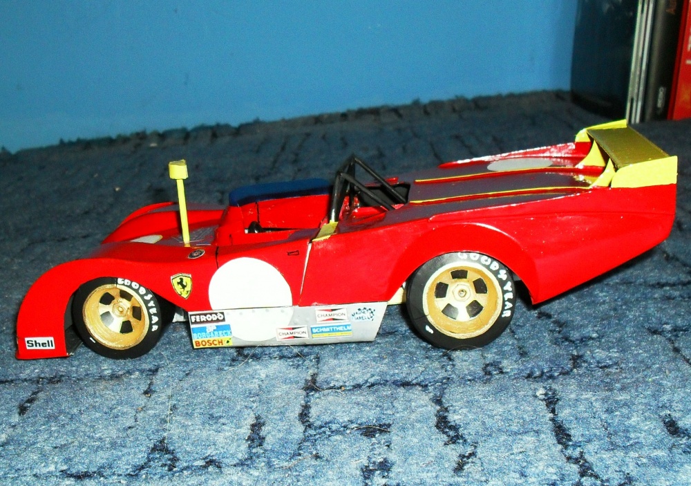 Ferrari 312 PB version C. Le Mans 1973 (Plná velikost v novém okně) Ferrari 312 PB version C. Le Mans 1973