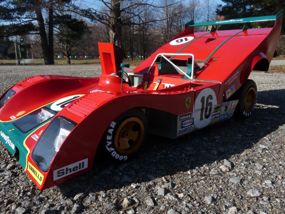 Ferrari 312 PB version C. Le Mans 1973 (Plná velikost v novém okně) Ferrari 312 PB version C. Le Mans 1973