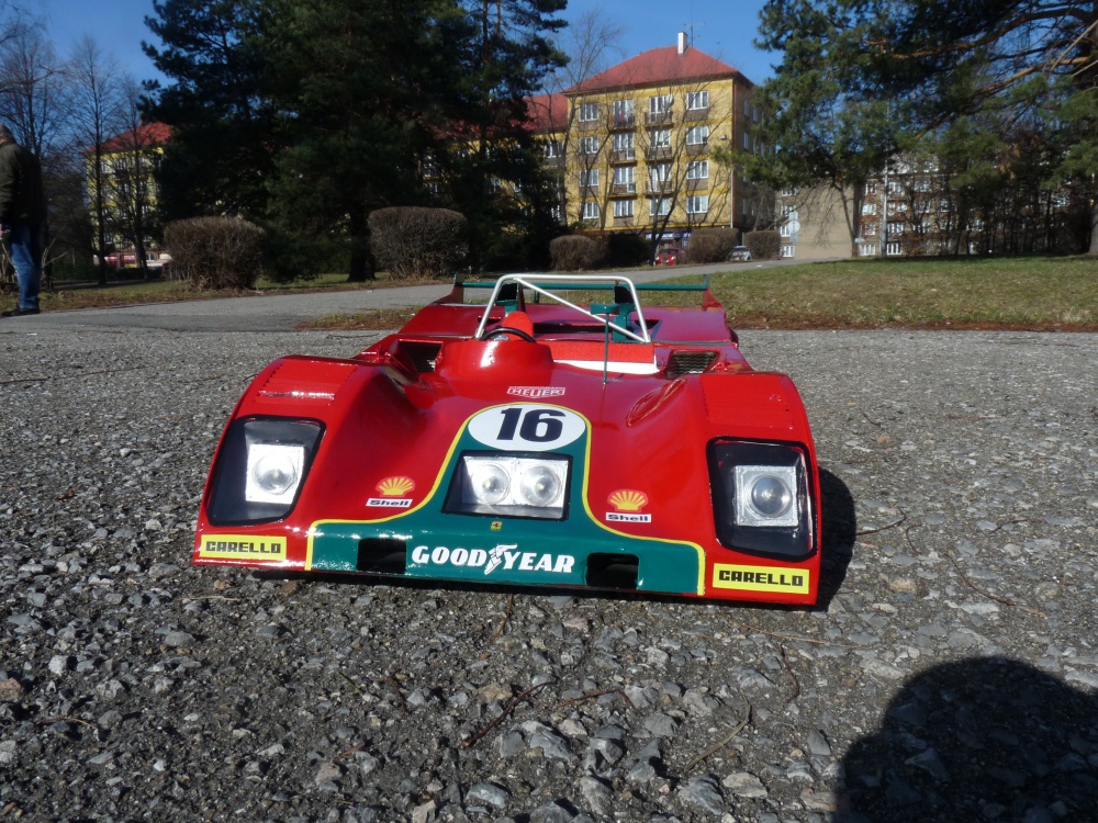 Ferrari 312 PB version C. Le Mans 1973 (Plná velikost v novém okně) Ferrari 312 PB version C. Le Mans 1973
