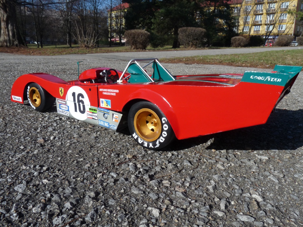 Ferrari 312 PB version C. Le Mans 1973 (Plná velikost v novém okně) Ferrari 312 PB version C. Le Mans 1973