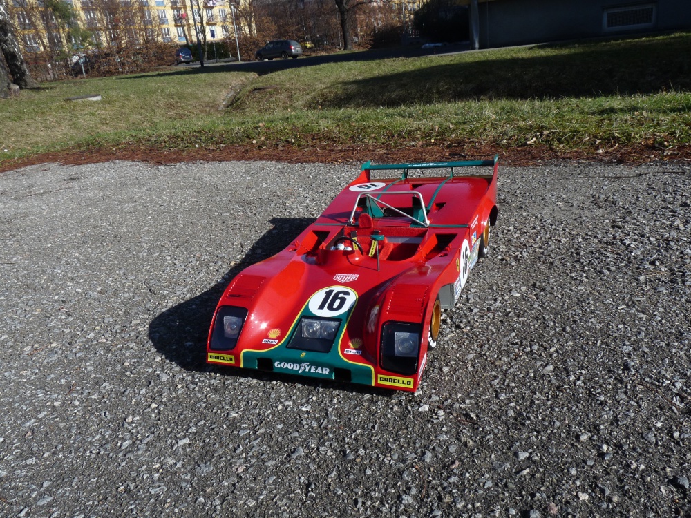 Ferrari 312 PB version C. Le Mans 1973 (Plná velikost v novém okně) Ferrari 312 PB version C. Le Mans 1973