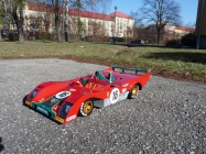 Ferrari 312 PB version C. Le Mans 1973