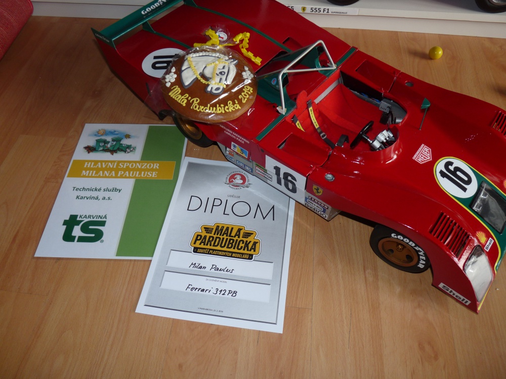 Ferrari 312 PB version C. Le Mans 1973 (Pln� velikost v nov�m okn�) Ferrari 312 PB version C. Le Mans 1973