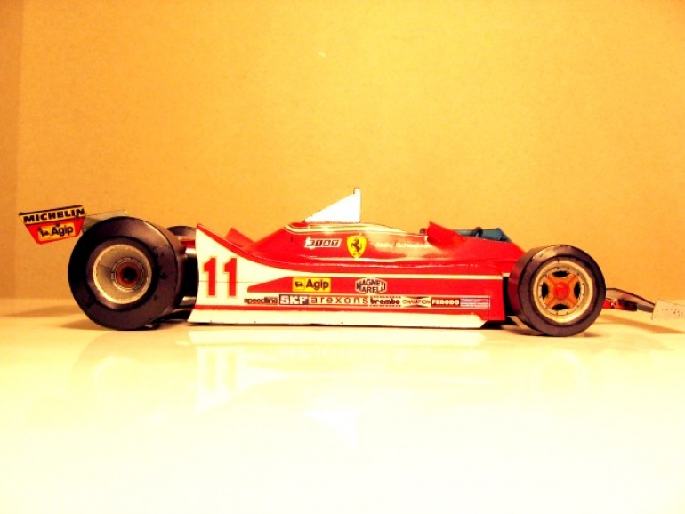 Ferrari 312 T4 - Scheckter (Plná velikost v novém okně) Ferrari 312 T4 - Scheckter