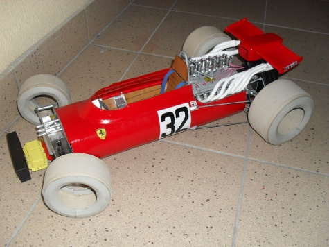 Ferrari 312 tipo 609 - Anglie 1969 Ferrari 312 tipo 609 - Anglie 1969