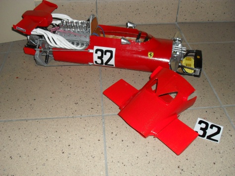 Ferrari 312 tipo 609 - Anglie 1969 Ferrari 312 tipo 609 - Anglie 1969