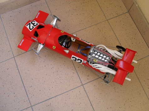 Ferrari 312 tipo 609 - Anglie 1969 Ferrari 312 tipo 609 - Anglie 1969