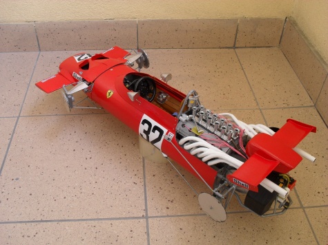 Ferrari 312 tipo 609 - Anglie 1969 Ferrari 312 tipo 609 - Anglie 1969