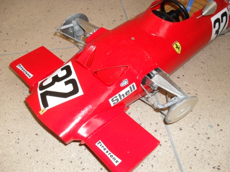 Ferrari 312 tipo 609 - Anglie 1969 Ferrari 312 tipo 609 - Anglie 1969
