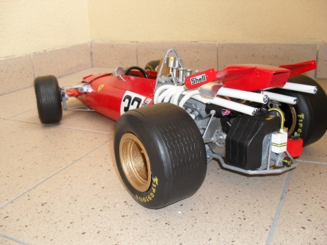 Ferrari 312 tipo 609 - Anglie 1969