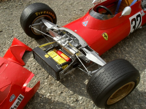 Ferrari 312 tipo 609 - Anglie 1969 Ferrari 312 tipo 609 - Anglie 1969